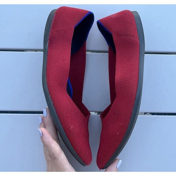 Rothy’s The Point - Size 8.5 - Red - Picture 2 of 7
